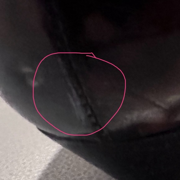 EUC Cole Haan Tortoise Patent Peep Toe Wedge 11 M - Picture 8 of 8